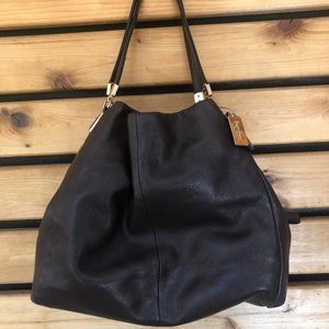 Coach Bag with Purple Interior